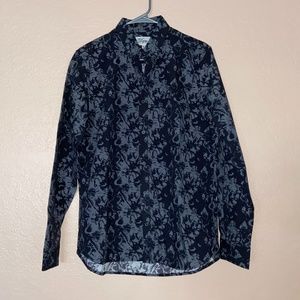 Dqm New York Dave's Quality Meat Skateboard Button shirt Smoke Floral Supreme NY